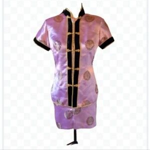 Tianyan silk jacket and skirt set, size S
